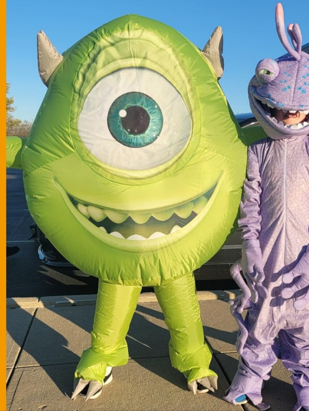 Kids Mike Wazowski Inflatable Costume - Monsters Inc. One Size 8+ Big Kids
